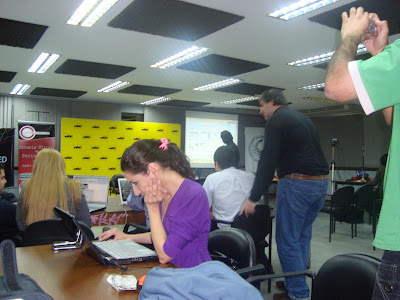 Imagen del primer día de Periodismo y redes sociales en Asunción – Paraguay