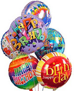 Birthday balloons from Sassy!