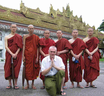 Visiting the International Buddhist Missionary University in Yangon, July 2009