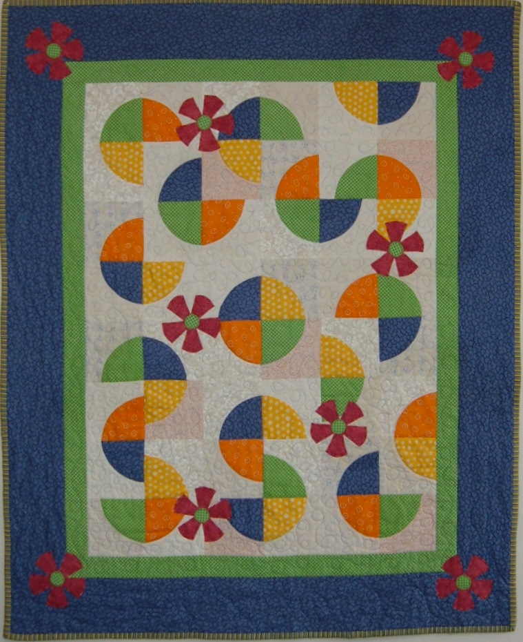 Treadle Quilts Charity's Baby quilt