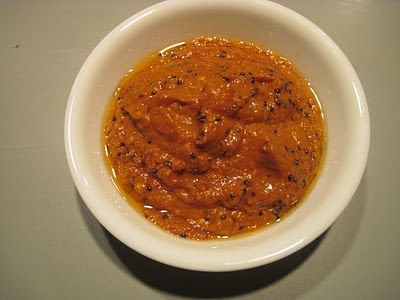 Inchi Thogayal (Ginger Chutney) is ginger and spices