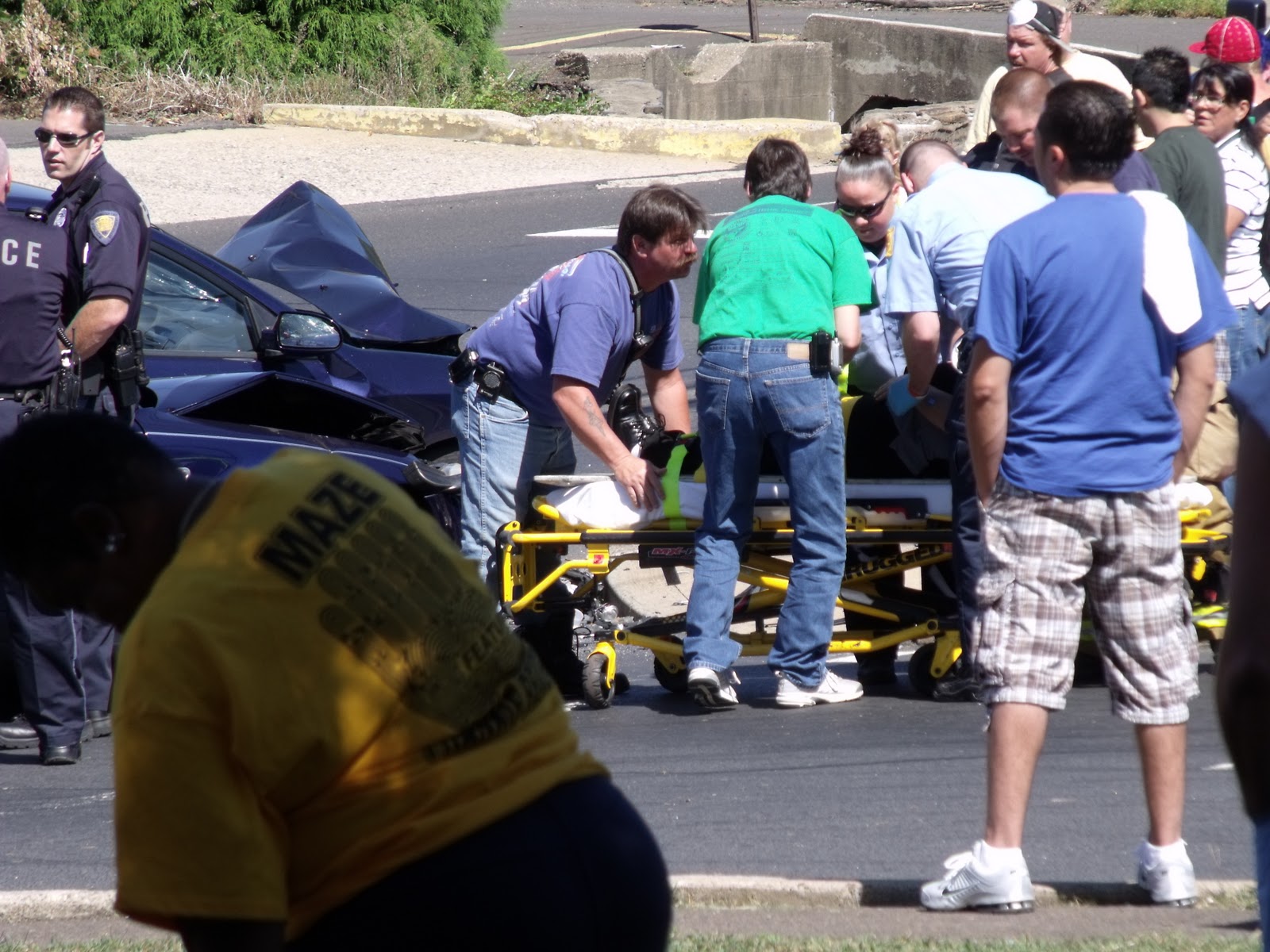 Car Accident at Van Horn and Jacksonville in Warminster