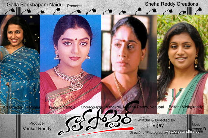 Telugu Cinema News: Wallposter movie wallpapers in creative way