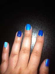 polish nail vamp cold pinkie