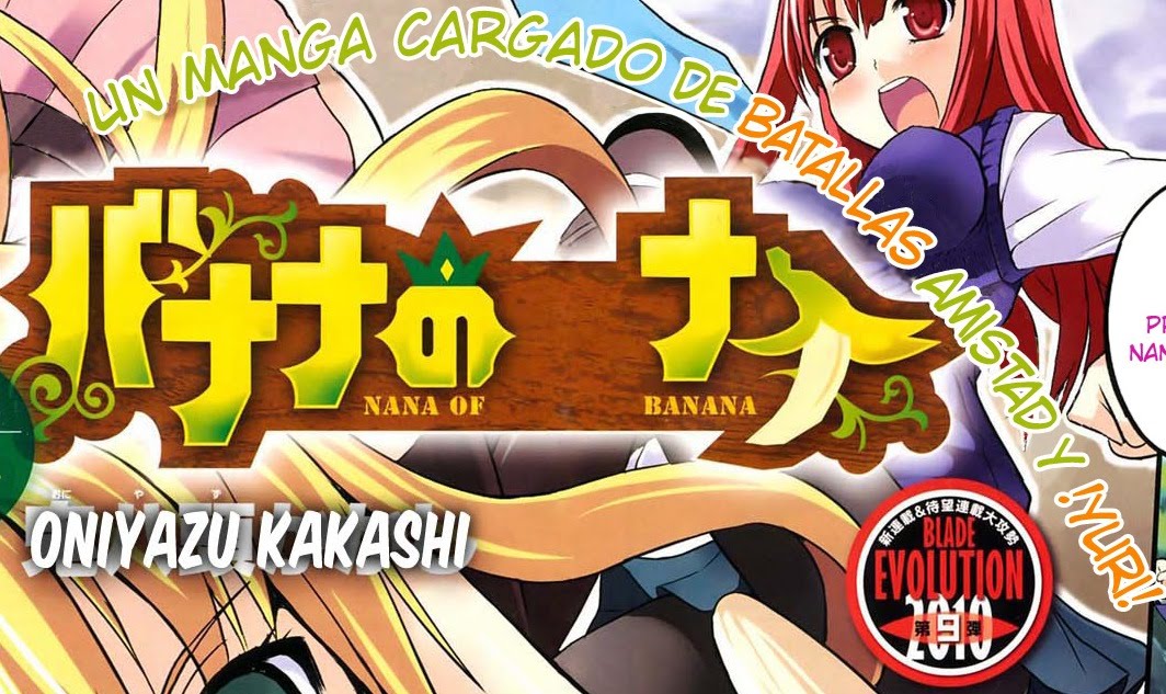 Scans For The Win: Nana Of Banana 1er capitulo