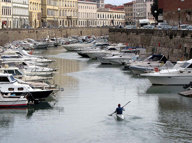 Kayak, Fosso Reale, Livorno