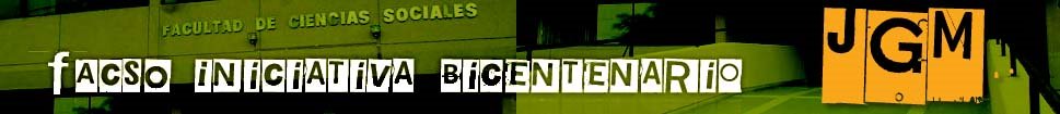 FACSO - Iniciativa Bicentenario JGM