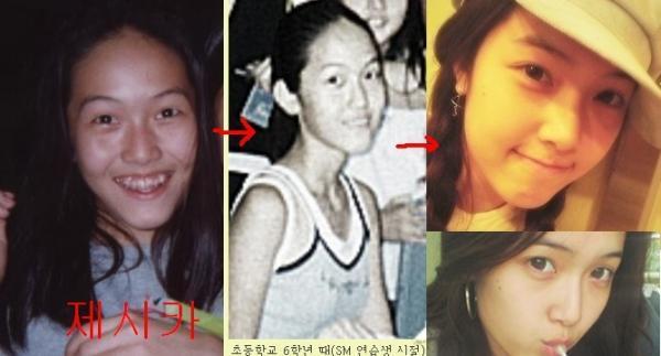Just About Kpop and d'cara: Girls Generation Before Plastic Surgery