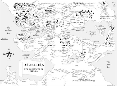 The Riftwar Cycle: Map of Midkemia