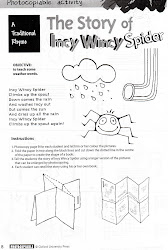 incy wincy spider esl mini books printables learningenglish crafts