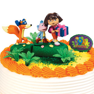 Aquarium Decoration Ideas on Dora The Explorer Birthday Cake Ideas   Learningenglish Esl