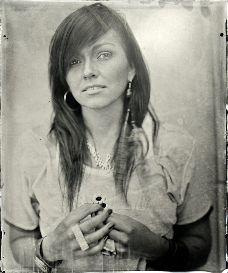 Ian Ruhter: kandee Johnson - Wet Plate Collodion photo shoot