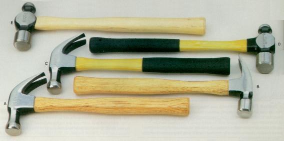 10 tipos de martillos