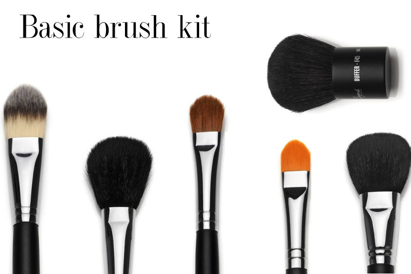 beauty// basic makeup brushes kit / SIX, lifestyle blog