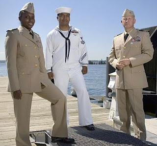 Navy Working White Uniform 89