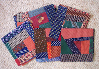 assorted crumb quilt blocks