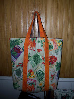 fabric grocery shopping bag