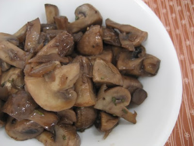 Fodder & Libations: Red Wine Sautéed Mushrooms