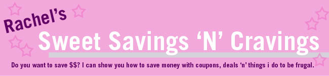 Rachel's sweet savings'n'cravings