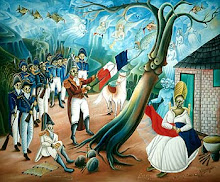 Dessalines crée le drapeau haïtien, en enlevant le blanc du tricolore français