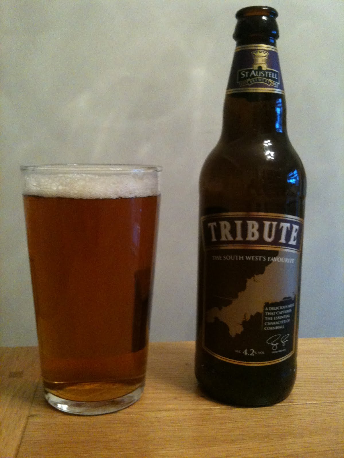 The Beer Bunker Tribute (St Austell) 4.2 Abv