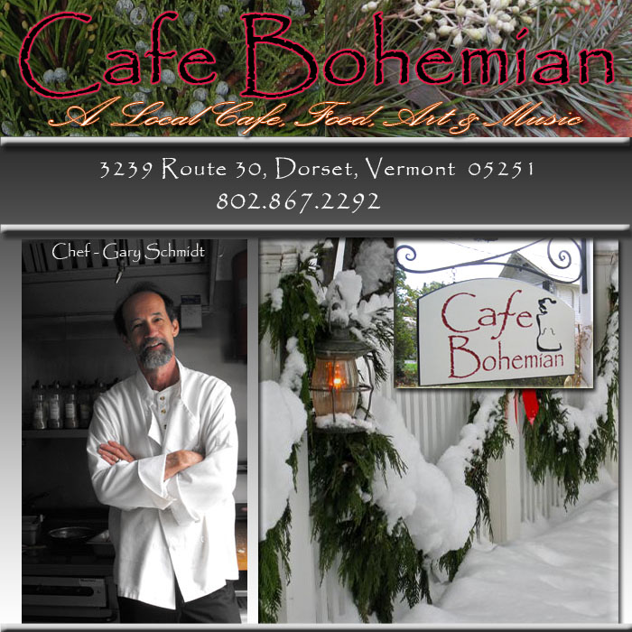 Cafe Bohemian,Dorset VT