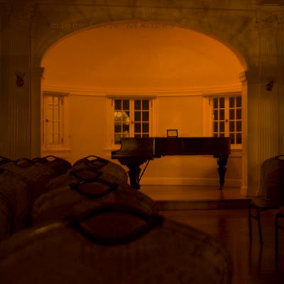 Piano Room at historic Stanley Hotel