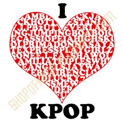 Inokichi - Shop of KPop!: I HEART KPOP