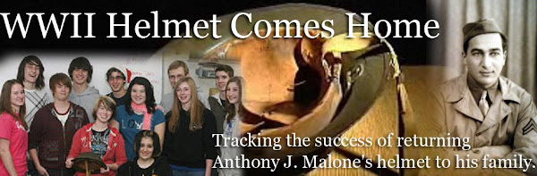WWII Helmet Comes Home