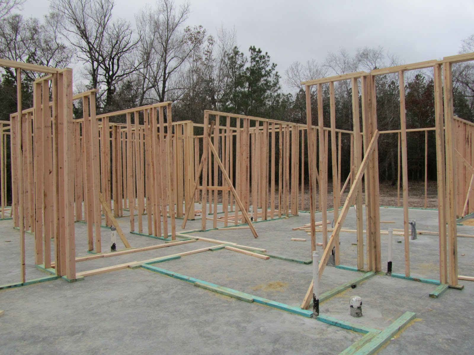 Dream Home Slab and framing