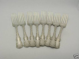 Price report and valuations on sterling silver flatware — Online