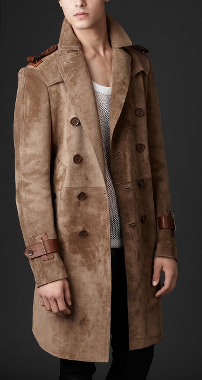Mens+Fashion+2011+Bonded+Suede+Double+Breasted+Trench+Coat.jpg (654× ...