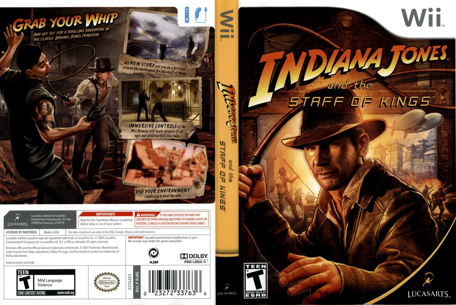 Games Covers Indiana Jones and the
