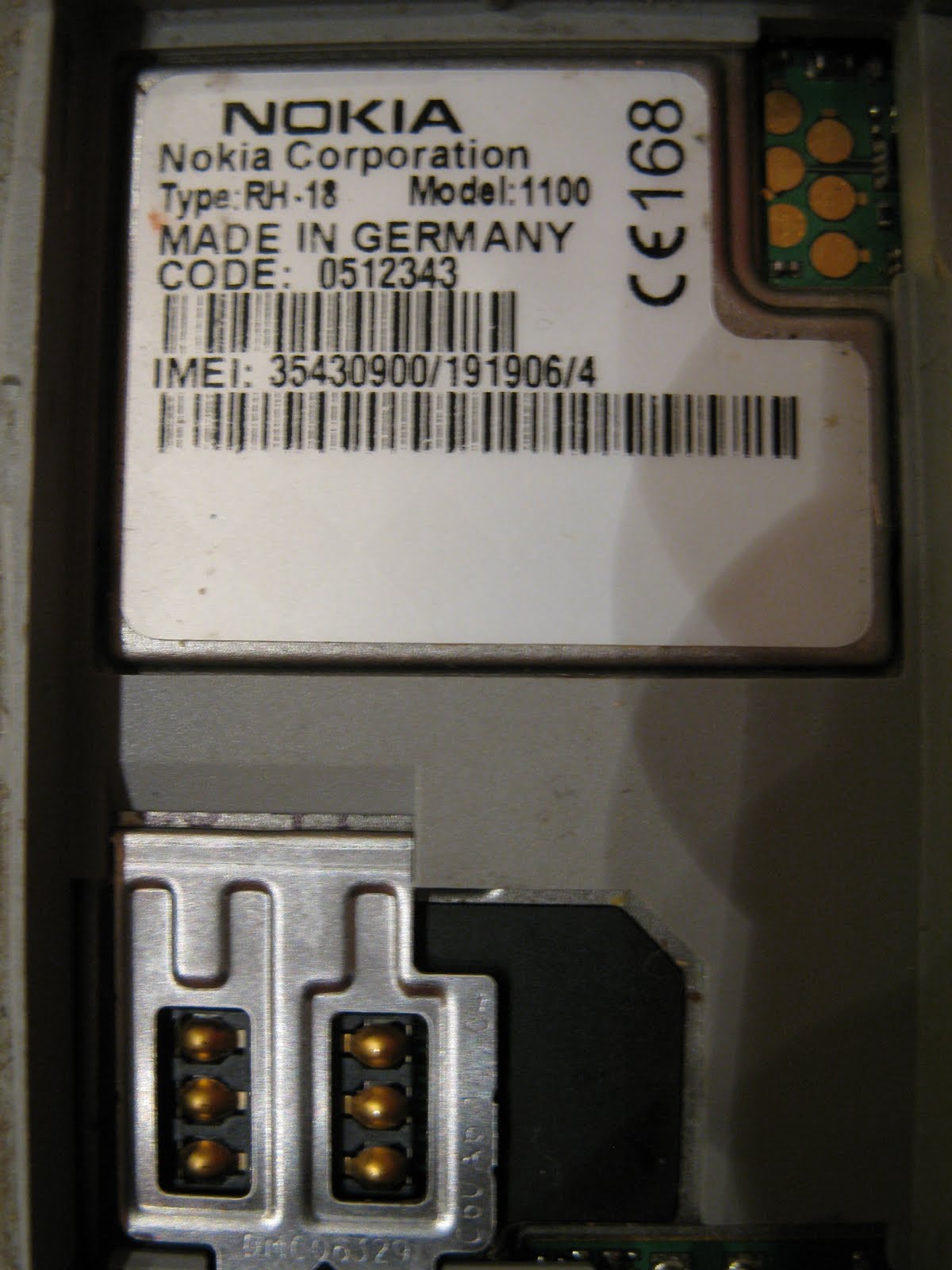 Nokia 1100 RH-18 Germany for sale: Nokia 1100 RH-18 Germany for sale