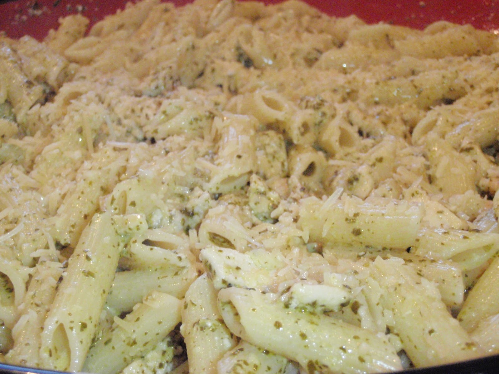 The Dinner Drama.... Creamy Pesto Chicken Penne ( A Reader Recipe)