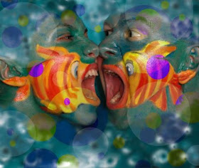 human and fish making love images