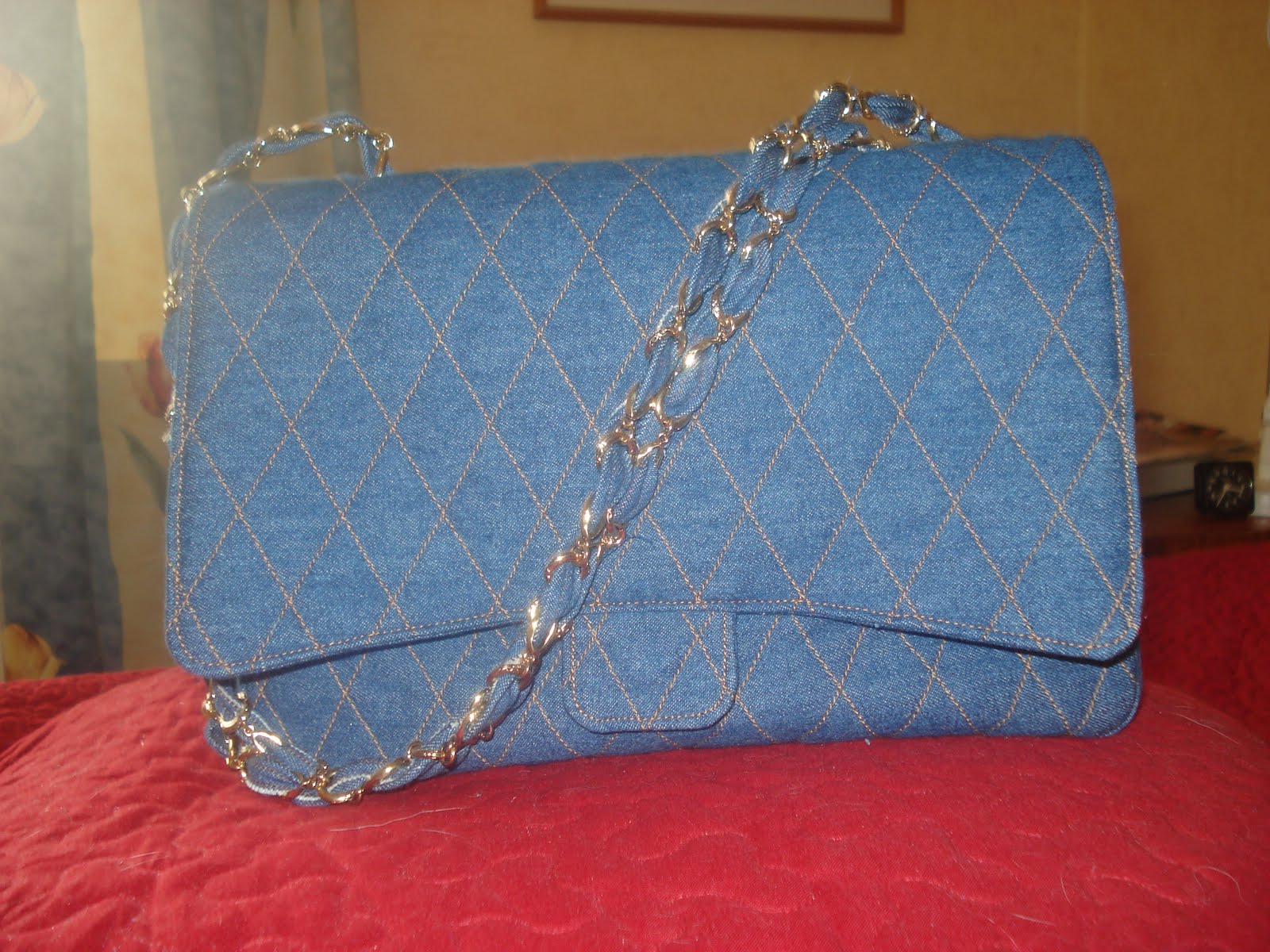chanel 2.55 denim