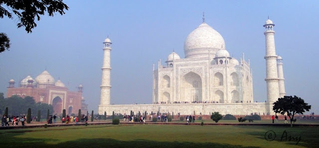 Amanecer en el Taj Mahal