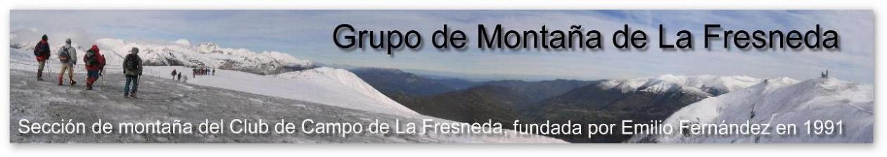 Grupo de Montaña del Club de Campo de la Fresneda