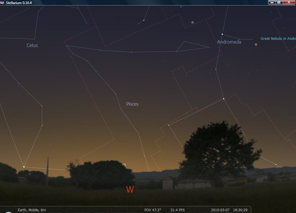 Венера на звездном небе сейчас карта онлайн