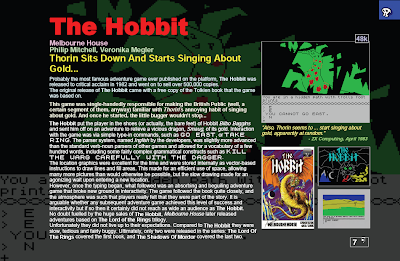 ZX Spectrum Book The Hobbit