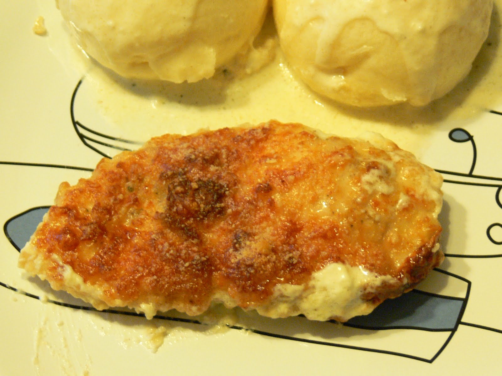 Lulkowo Kurczak zapiekany z parmezanem