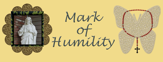 My Mark of Humility