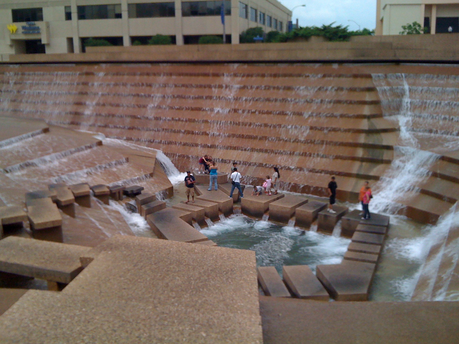 Ben and Elena Fort Worth Water Gardens
