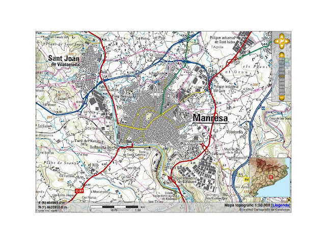 ciencies de la terra: Mapa Manresa