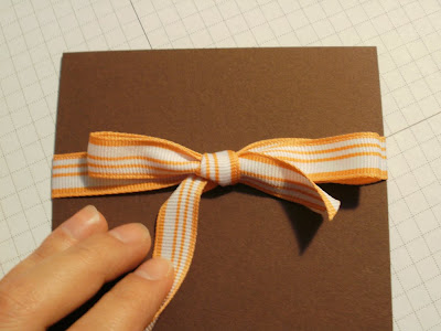 Ribbon tieing tutorial