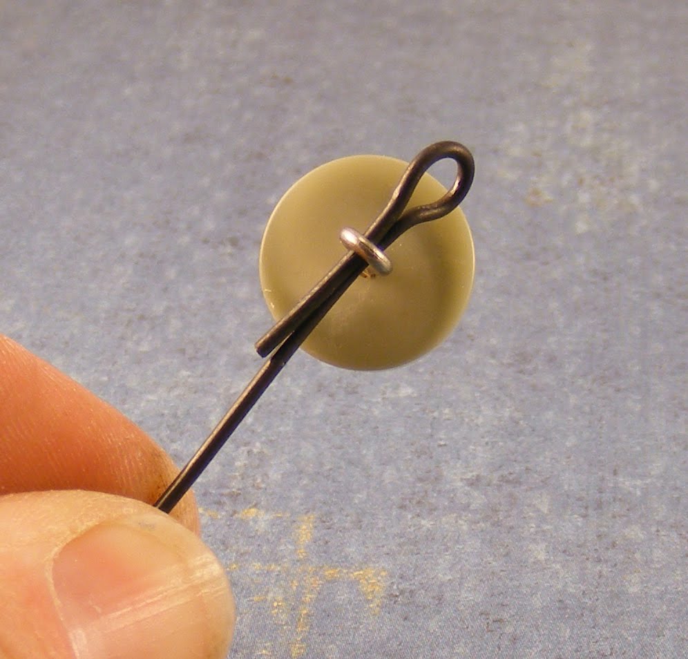Hopemore Tutorial Making hook clasps from shank buttons
