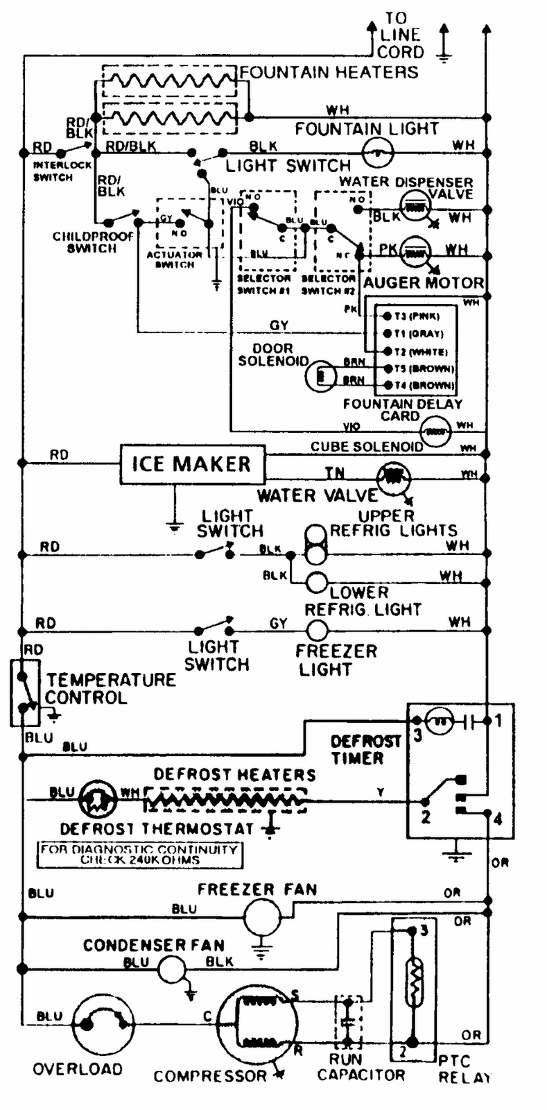 Ice Maker Wiring Diagram