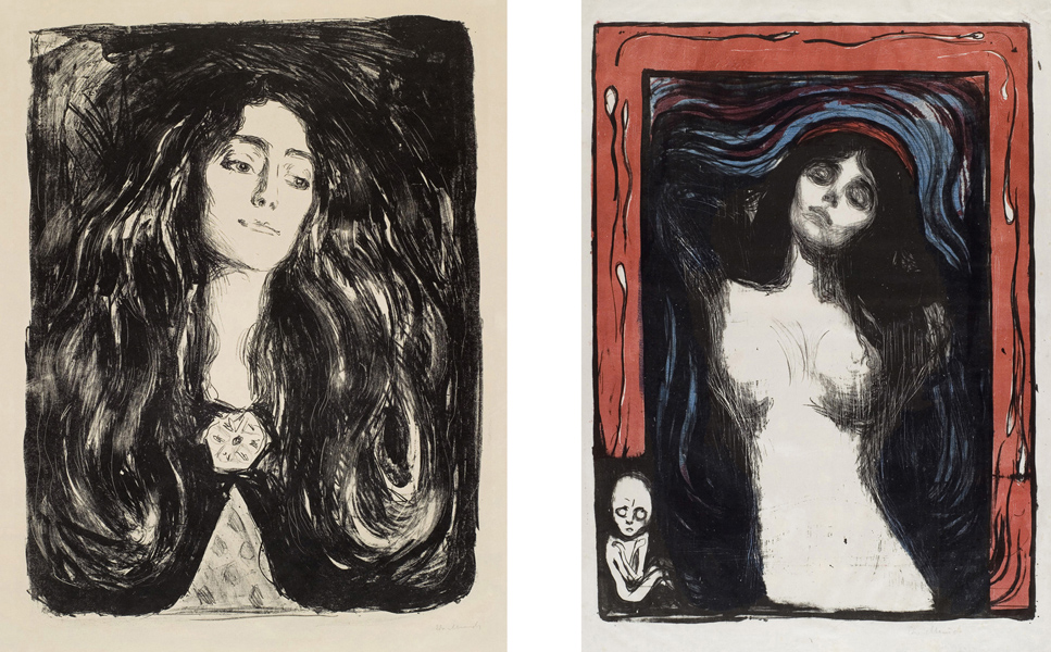 Картина мадонна эдвард мунк