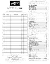 2010-2011 Wish List